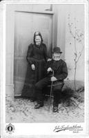 Photograph of Charles and Ellen Leicester