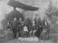 Group Photo Outside Peacock Lodge